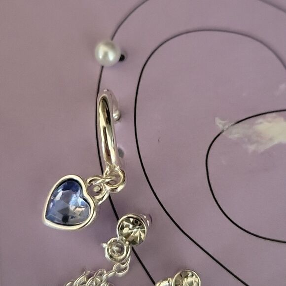 H AND M divided earing set silver NWT new - Picture 5 of 7